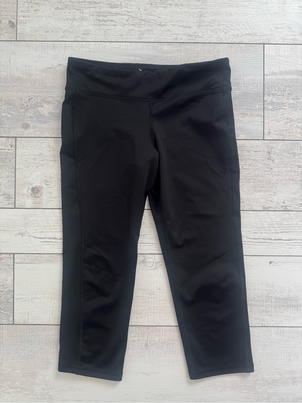 Old Navy Black Girls' Crop Leggings